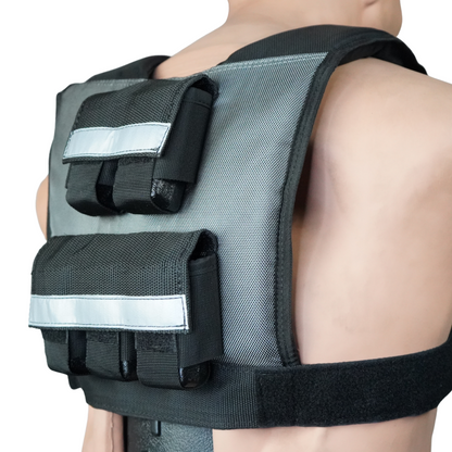 XM FITNESS 25lbs Weighted Vest, V-Cut