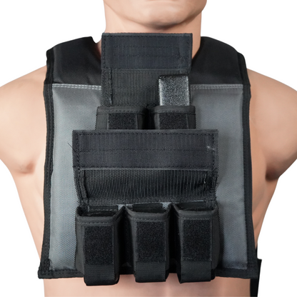 XM FITNESS 25lbs Weighted Vest, V-Cut
