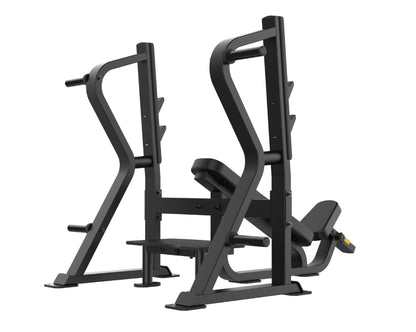 Element Fitness - BLACK IRON - Incline Olympic Bench Press 7029