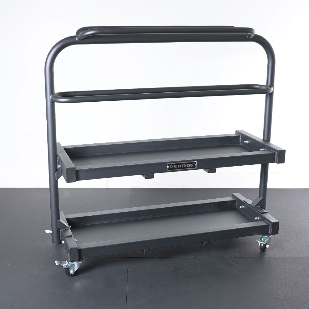 XM Heavy Duty Fitness Equipment Storage Cart