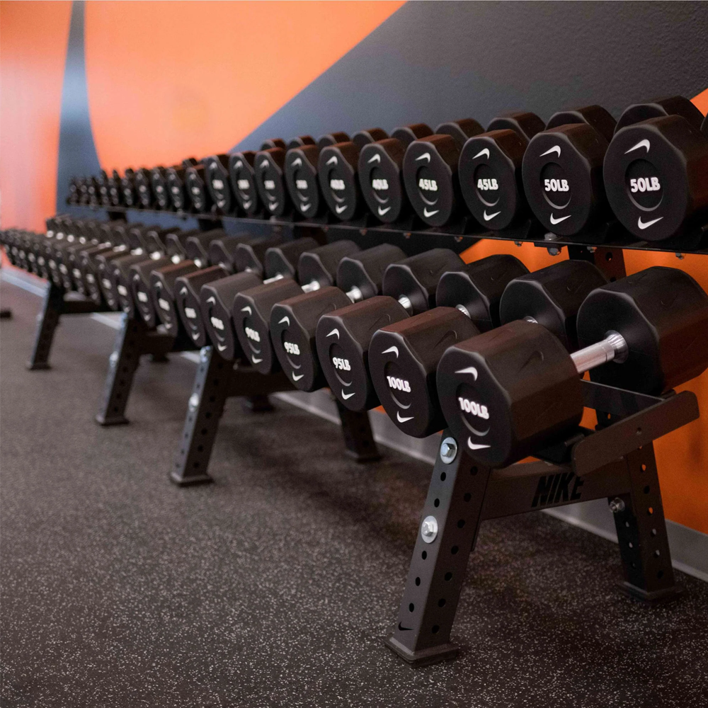 Haltères professionnels en uréthane Nike Strength
