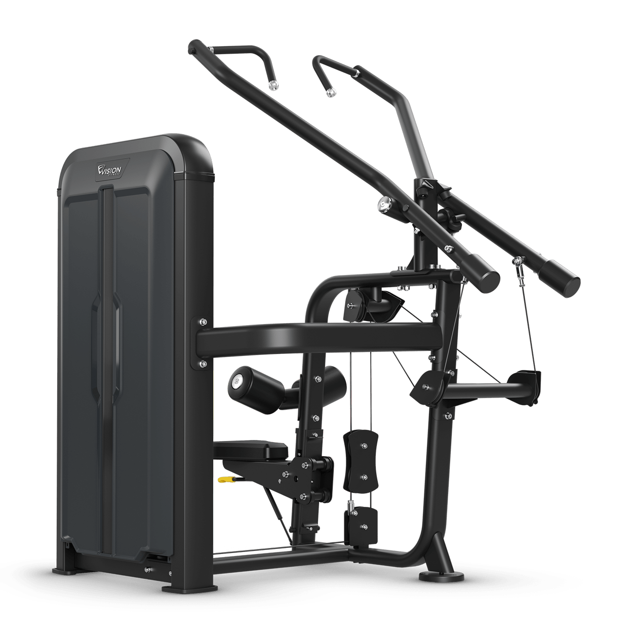 Vision Fitness - Keystone SL23 Lat Pulldown Divergent avec compteur de répétitions et poids additionnel