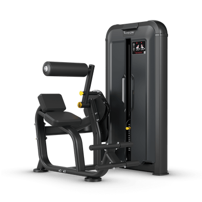 Vision Fitness - Keystone SL52 Back Extension with Rep Counter and Increment Weight