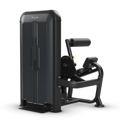 Vision Fitness - Keystone SL52 Back Extension with Rep Counter and Increment Weight
