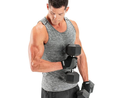 Weider - Full-Finger Training Gloves with Touchscreen Compatibility