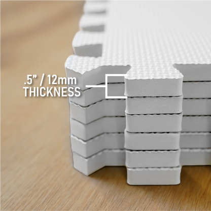 Element Foam Flooring 24" x 24" x 1/2" - White (6 Pack)