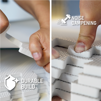 Element Foam Flooring 24" x 24" x 1/2" - White (6 Pack)