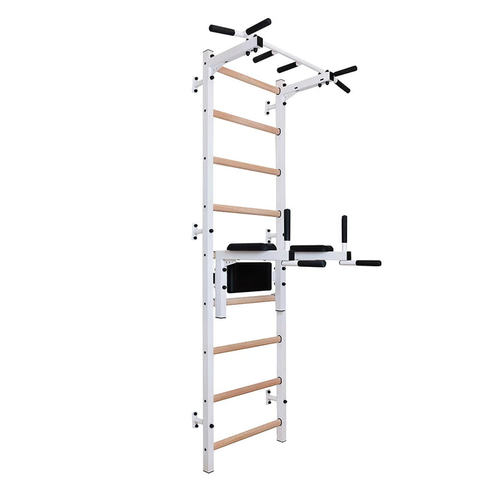 BenchK S7 Blanc - 722W avec barre de traction en acier PB2W + barre à dips