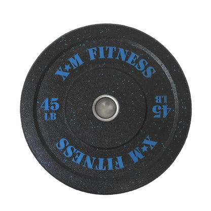 XM FITNESS 45lbs Crumb Rubber Bumper Plate