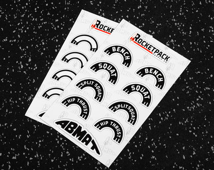 ABMAT - Arch Magnets BLACK 5/8"