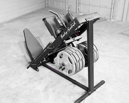 Body-Solid - GLPH1100B Leg Press & Hack Squat - Black Frame