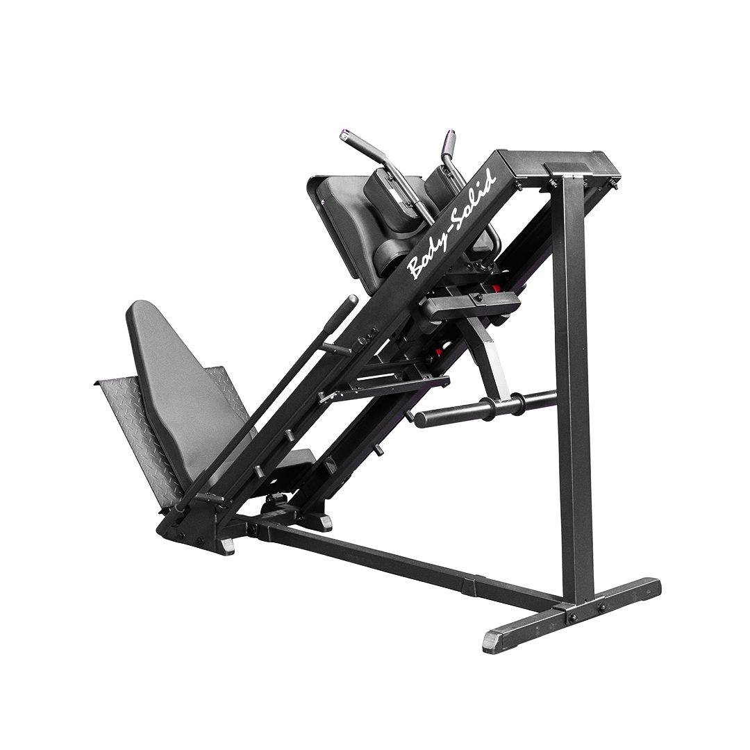 Body-Solid - GLPH1100B Leg Press & Hack Squat - Black Frame