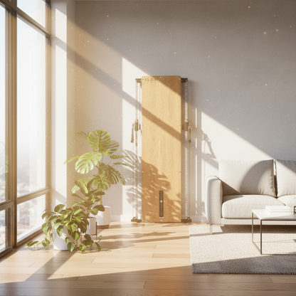 Flow 8 Light Oak - Wall Mounted Functional Trainer