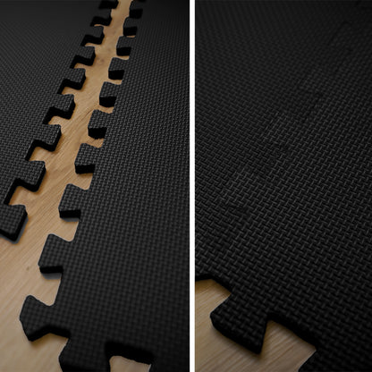 Element Foam Flooring 24" x 24" x 1/2" - Black (6 Pack)