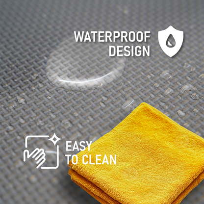 Element Foam Flooring 24" x 24" x 1/2" - Grey (6 Pack)