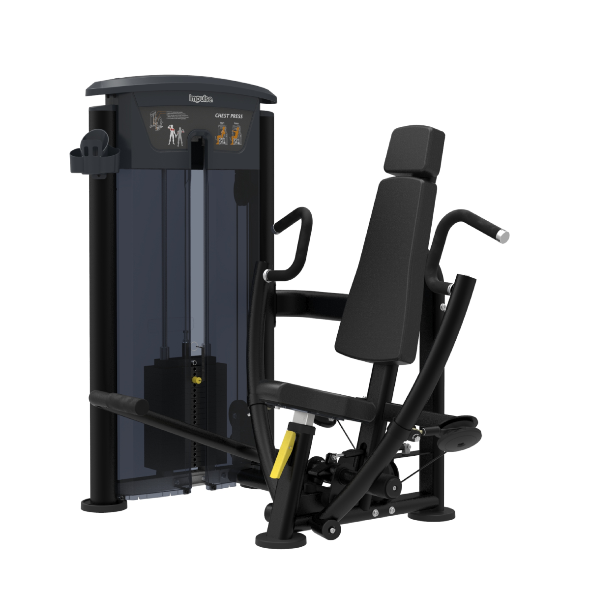 Element Fitness - 9501 Chest Press MERCURY BLACK