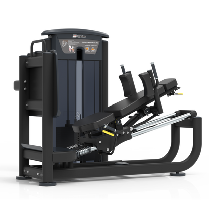 Element Fitness - 9539 Seated Leg Press/Hack Squat MERCURY BLACK 295lbs