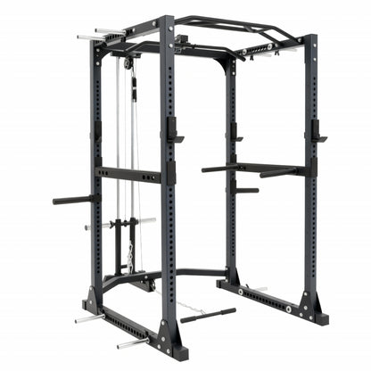 Fit505 Ultra Power Rack & Lat Pull Down **BLACK FRAME**