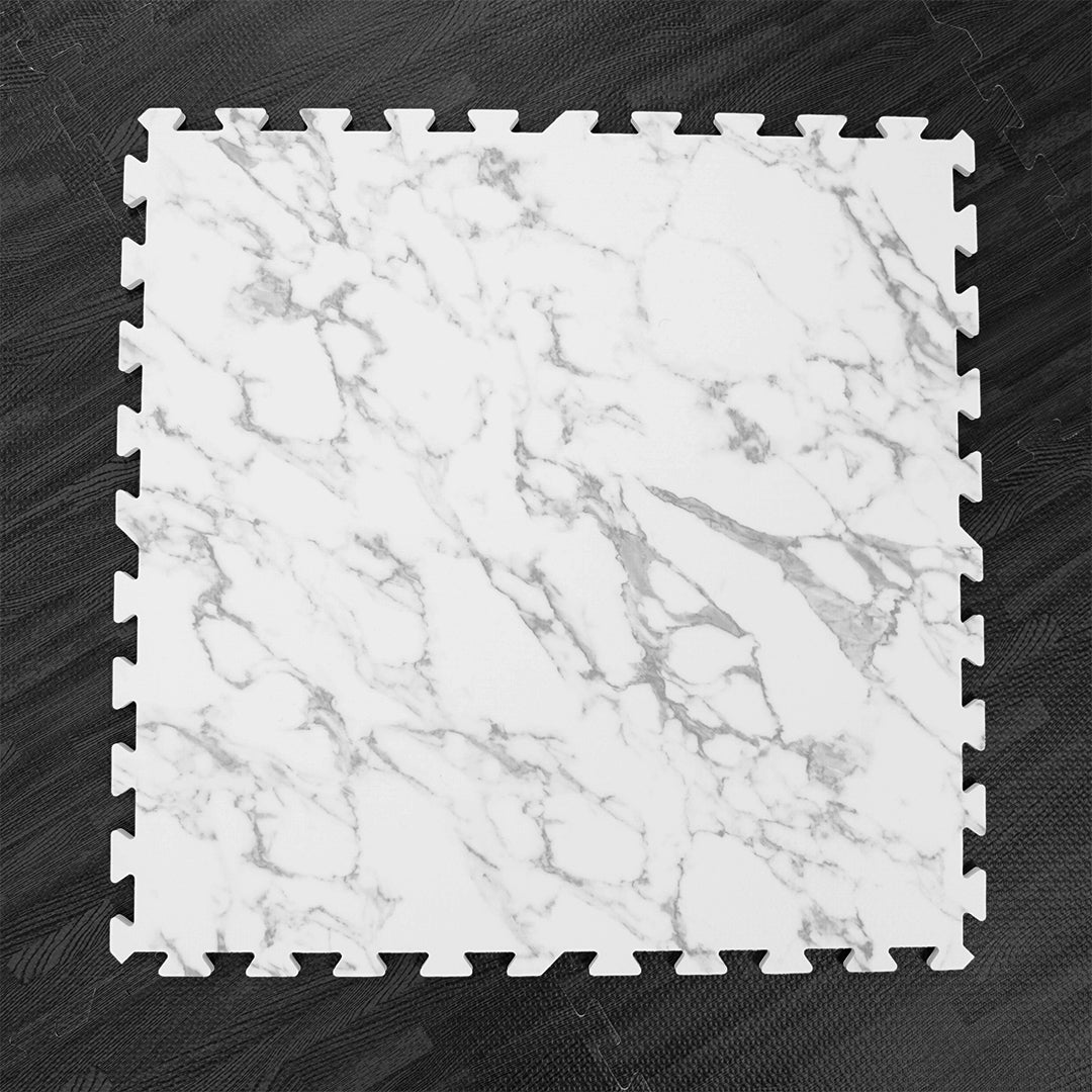 Flow - Premium Foam Flooring 24" x 24" x 12mm - Marble (6 Pack)