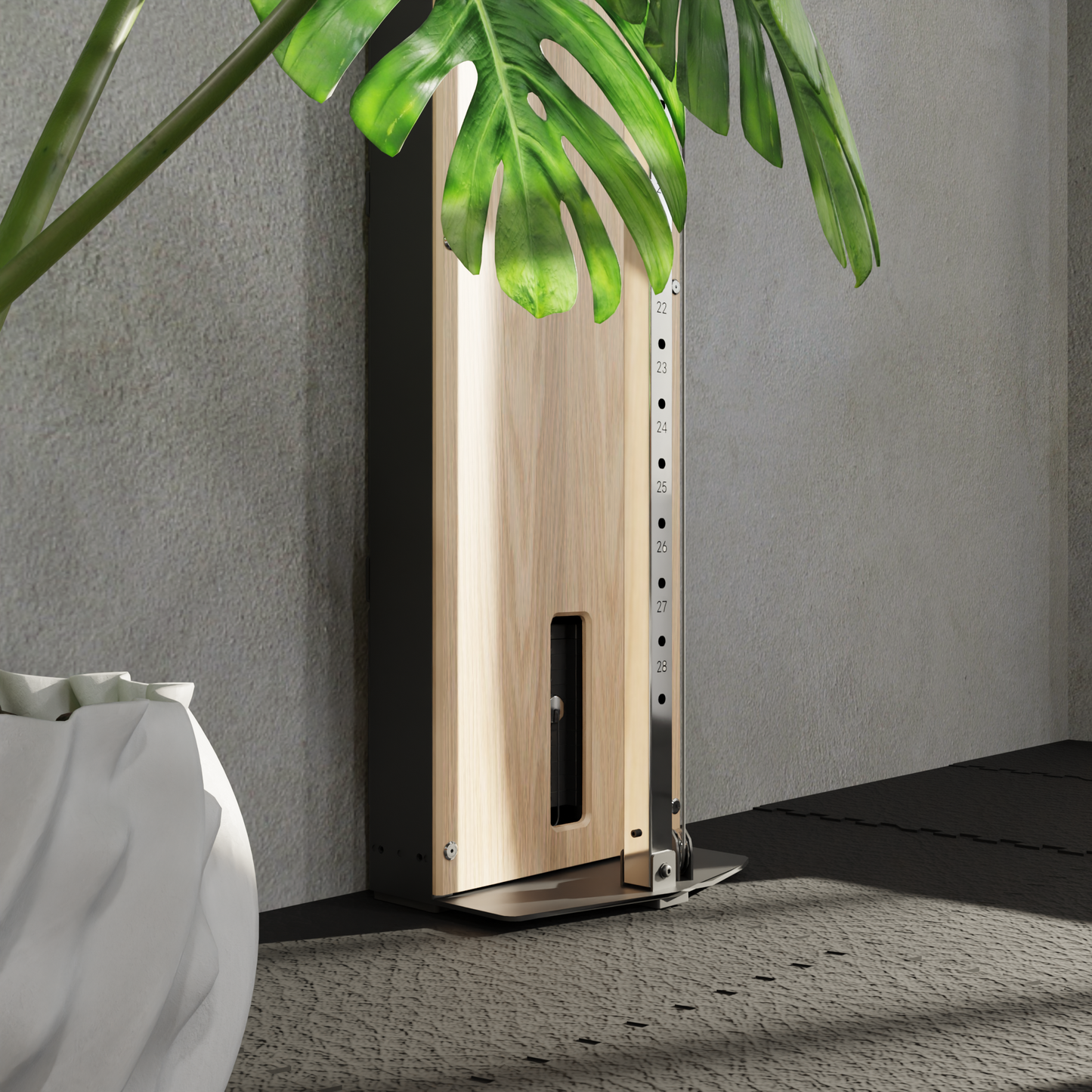 Flow 5 Light Oak - Free Standing Functional Trainer / Wall Mounted