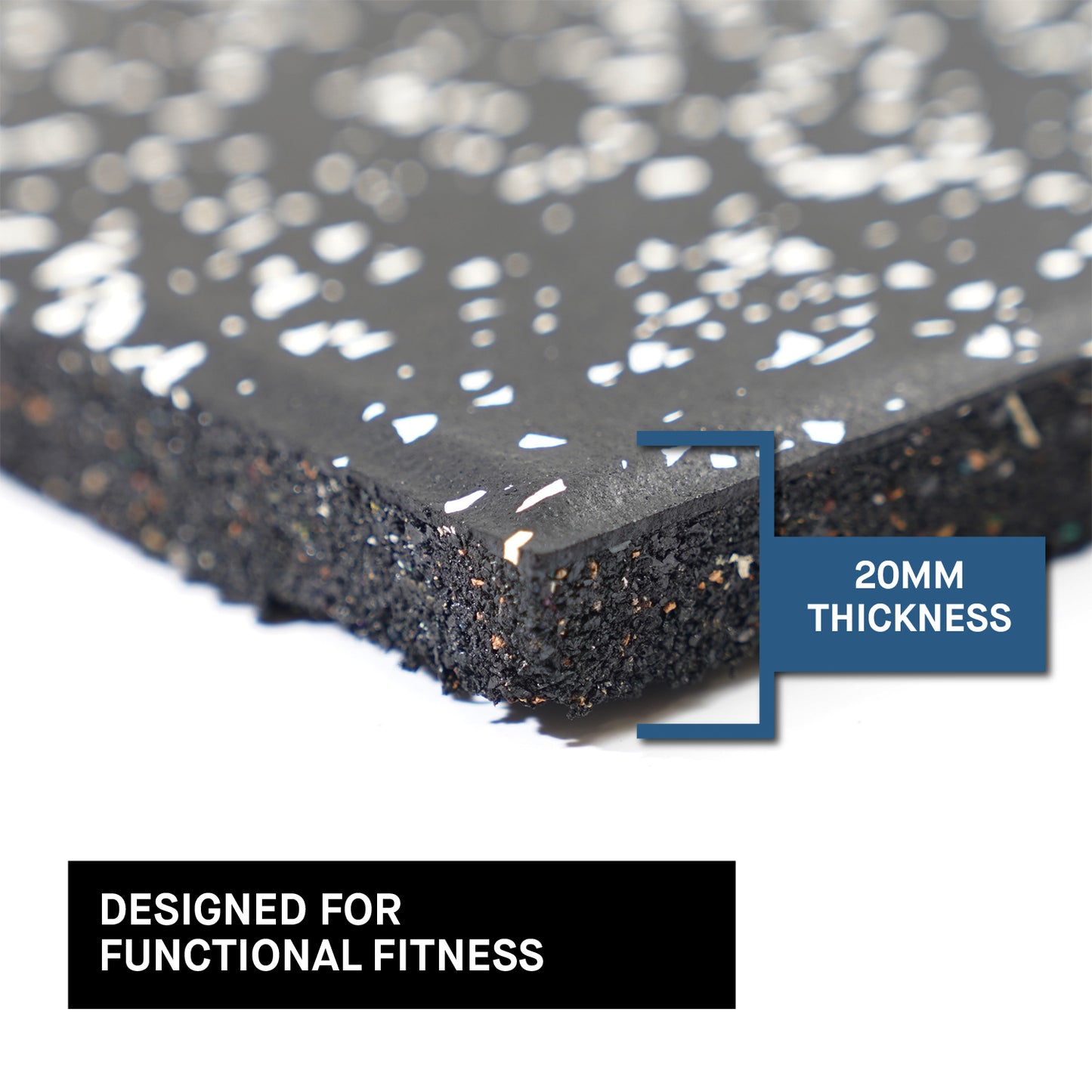 Gorilla Tile - 20" x 20" 20mm Grey with 1.5 Connectors