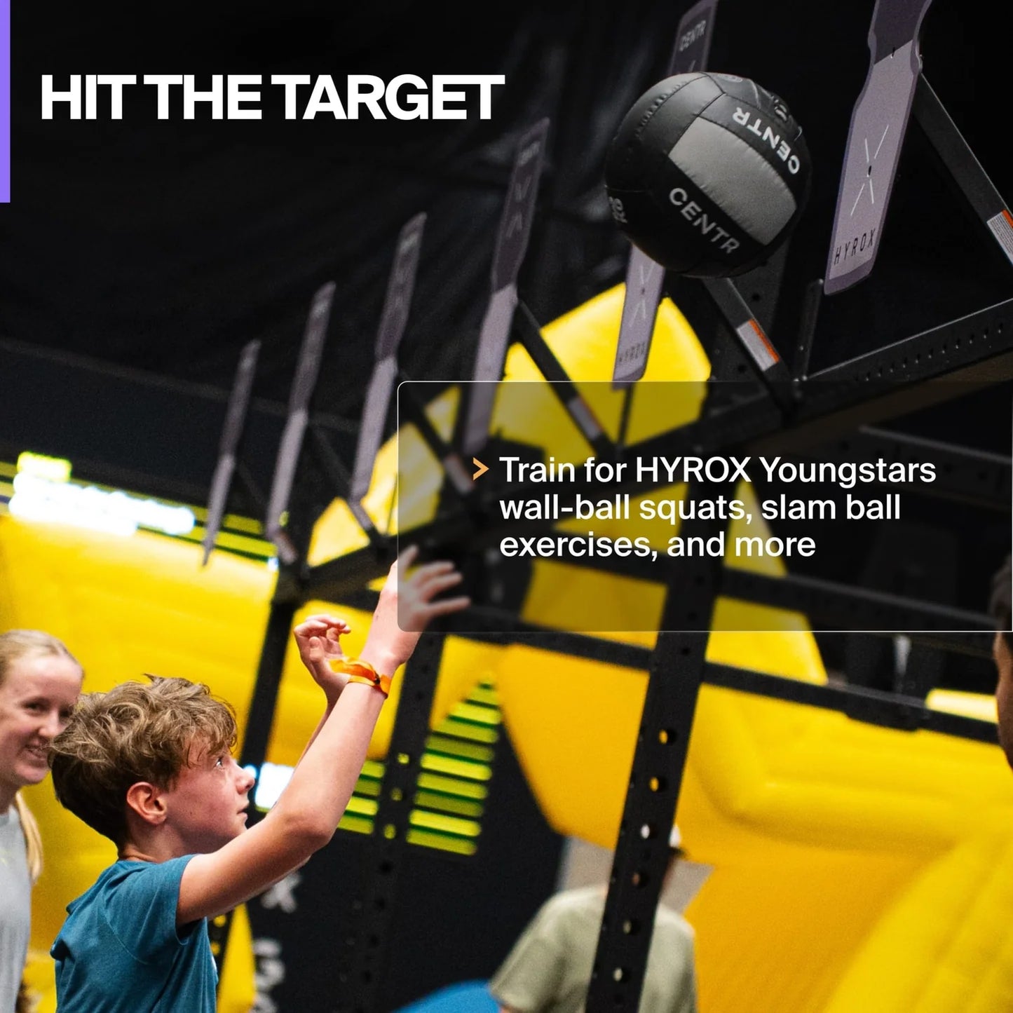 Centr x HYROX Competition Wall Ball for Youngstars