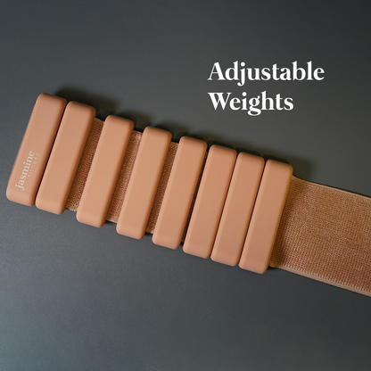 Jasmine Fitness - Weighted Bangles - Clay 2lbs (PAIR)