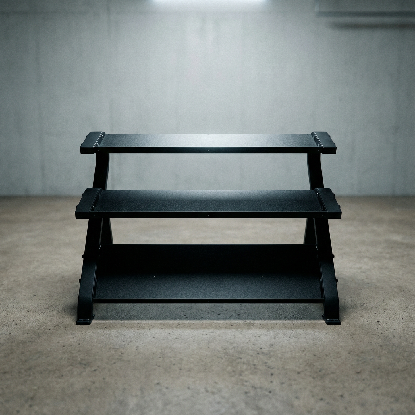 Element Fitness Commercial 3-Tier Hex Dumbbell Rack - Weights sold separately