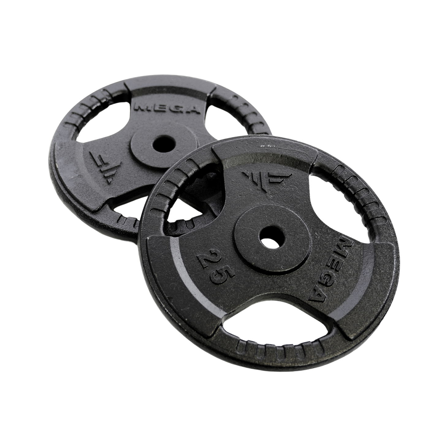 Mega Fitness - 1" Standard Steel Weight Plate - 25lbs