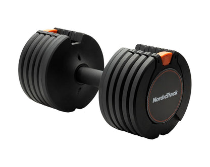 NordicTrack - Select-A-Weight Adjustable Dumbbell Pair - 25 lb