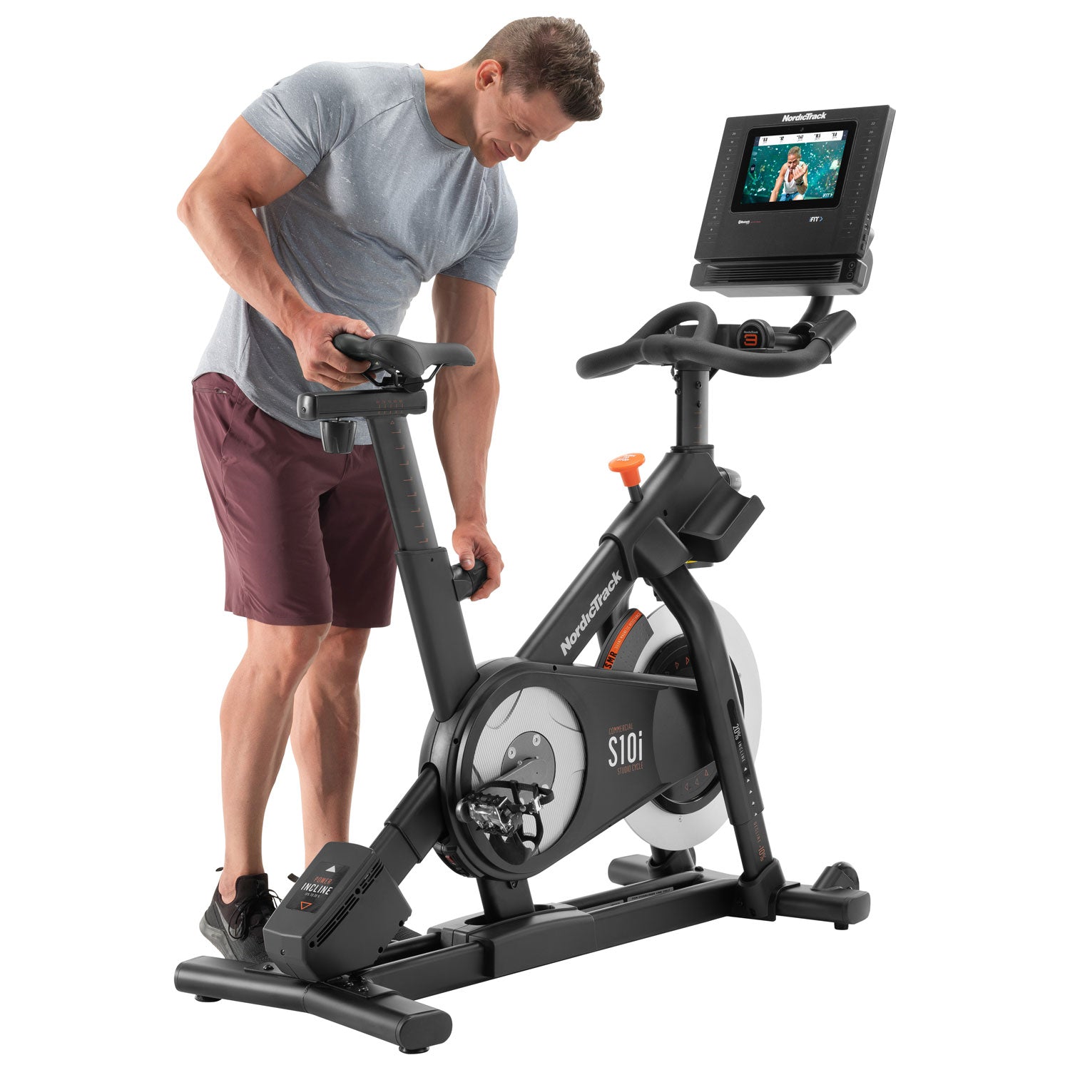 NordicTrack S10i Studio Cycle Exercise Bike – The Treadmill Factory