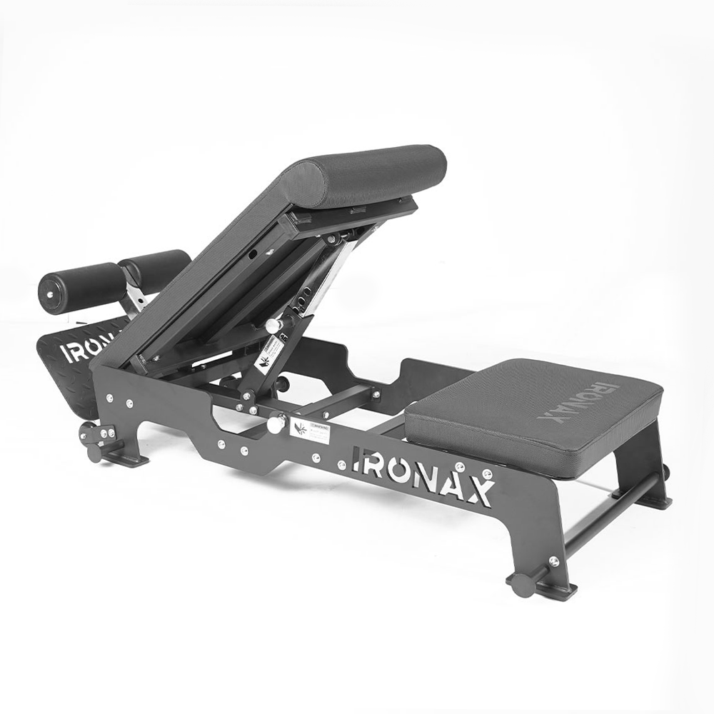 IRONAX ADJUSTABLE NORDIC BENCH GHD The Treadmill Factory