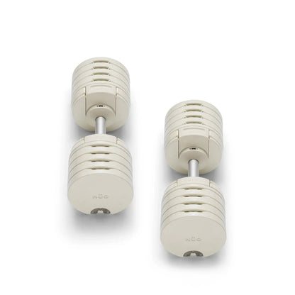 Nuobells - 5-100lb Adjustable Dumbbell Pair - Ash