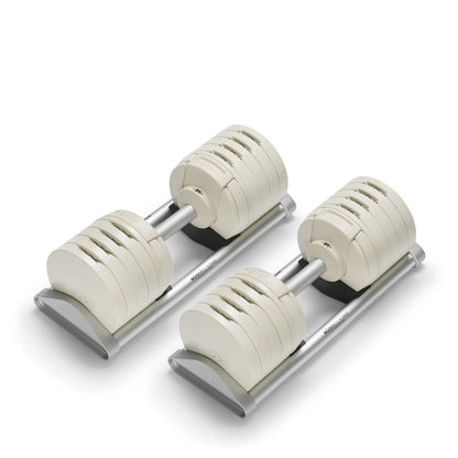 Nuobells - 5-100lb Adjustable Dumbbell Pair - Ash