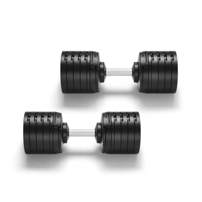 Nuobells - 5-100lb Adjustable Dumbbell Pair - Classic