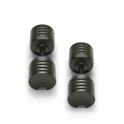 Nuobells - 5-100lb Adjustable Dumbbell Pair - Tactical