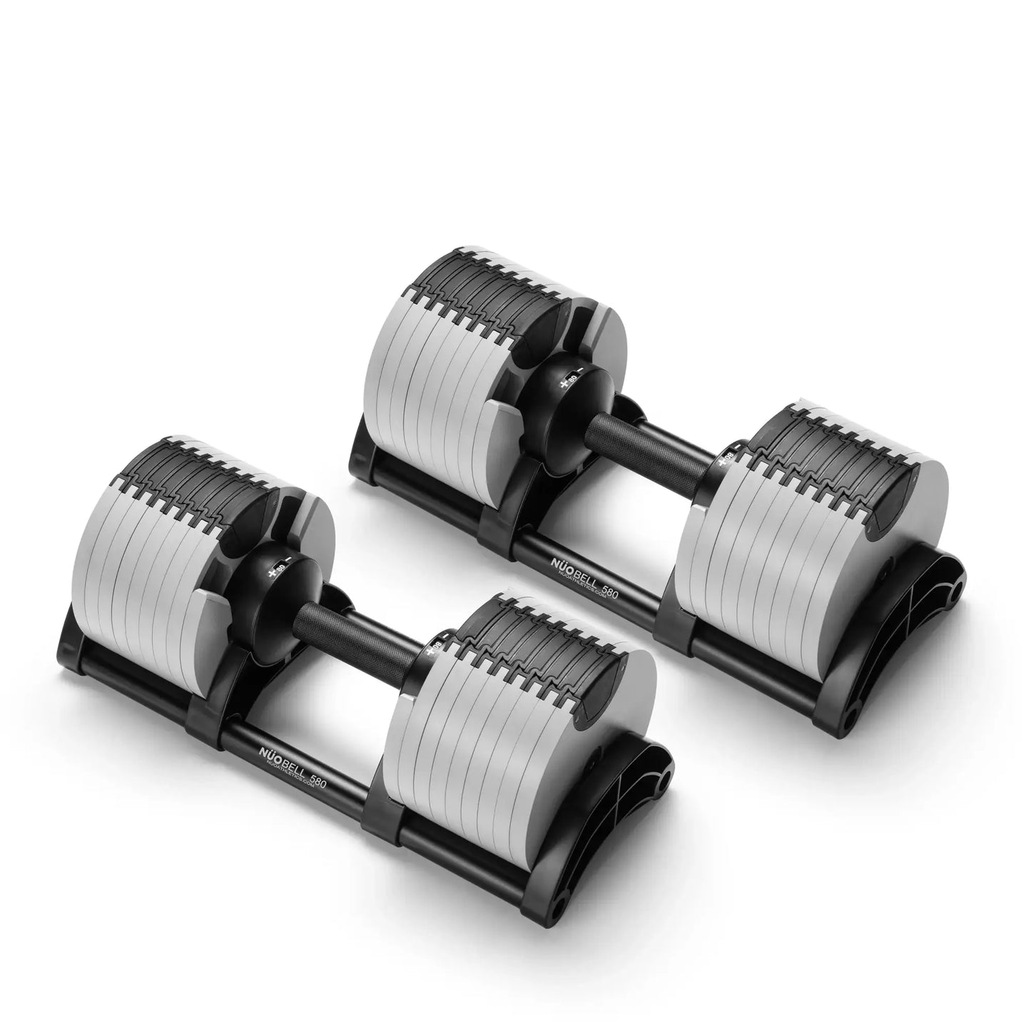 NUOBELL 580 Ash - Paire d'haltères ajustables