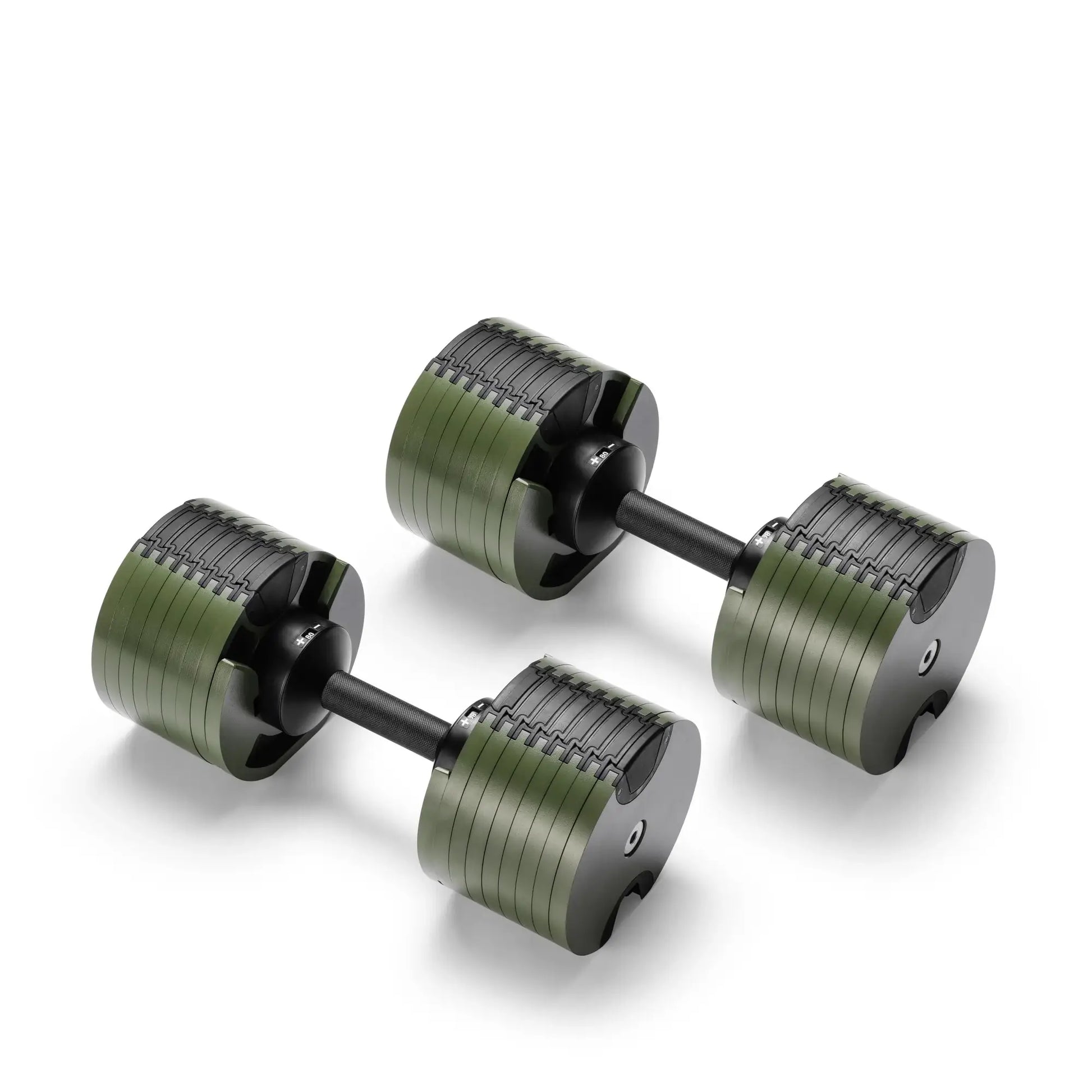 NUOBELL 580 Green - Adjustable Dumbbell Pair – The Treadmill Factory