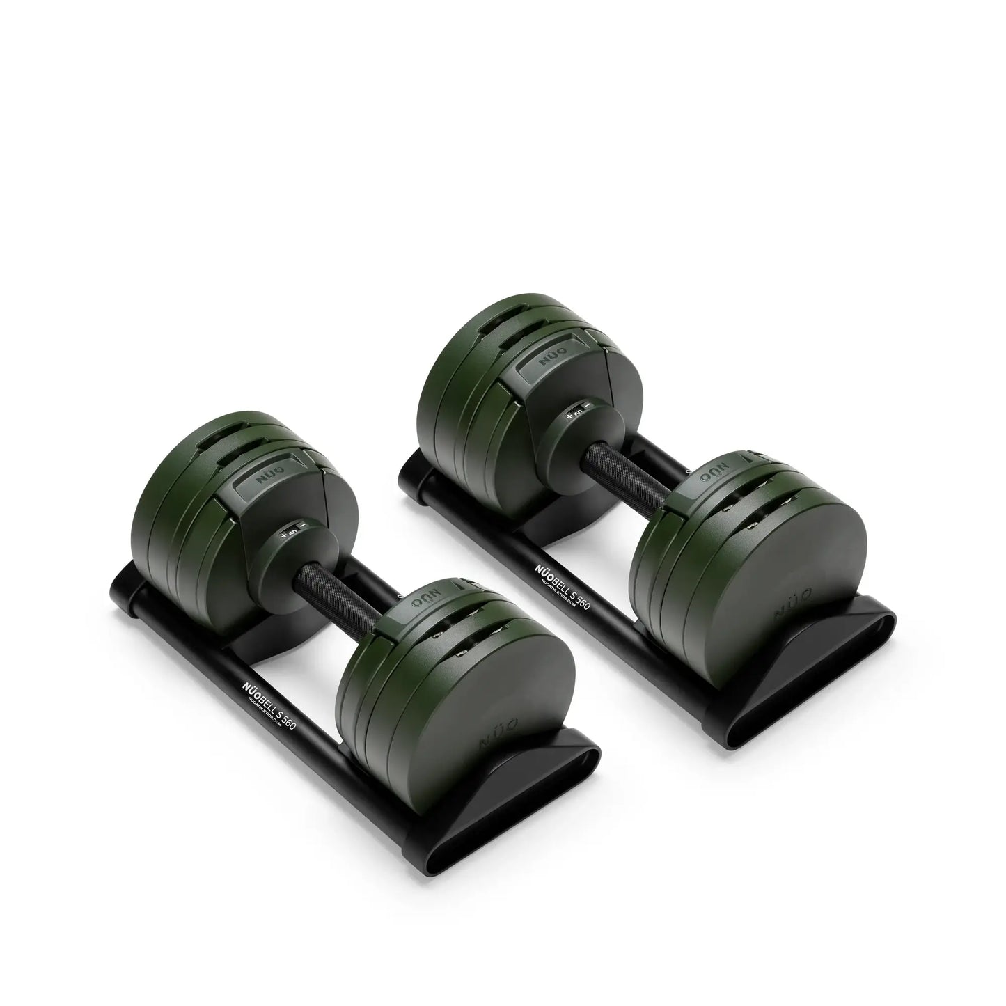 Nuobells - 5-60lb Adjustable Dumbbell Pair - Tactical