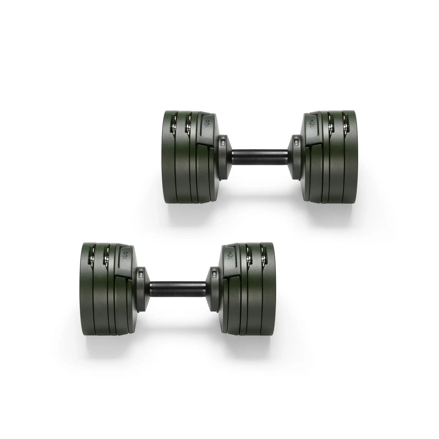 Nuobells - 5-60lb Adjustable Dumbbell Pair - Tactical