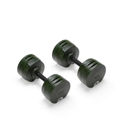 Nuobells - 5-60lb Adjustable Dumbbell Pair - Tactical