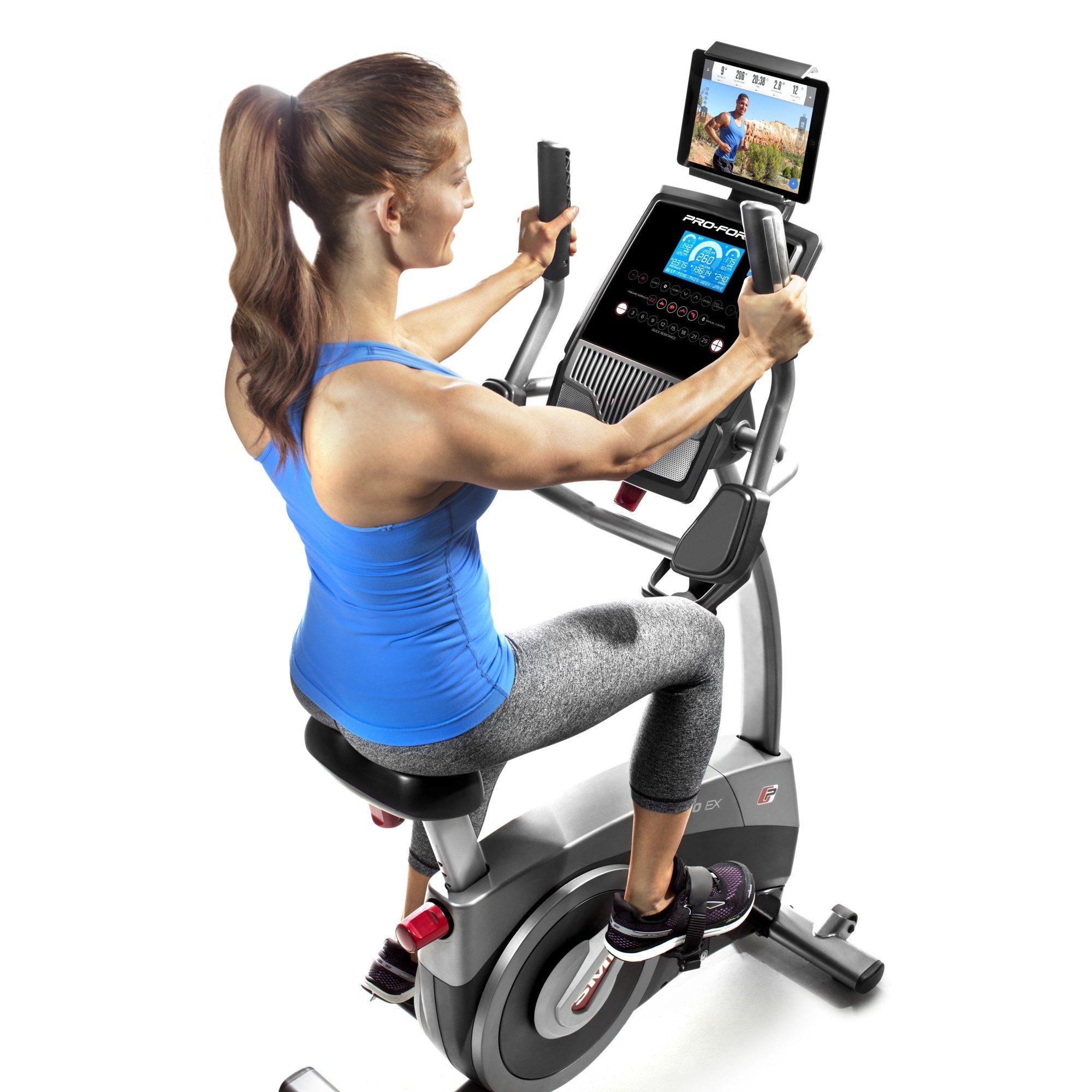 ProForm 8.0 EX Upright Exercise Bike The Treadmill Factory