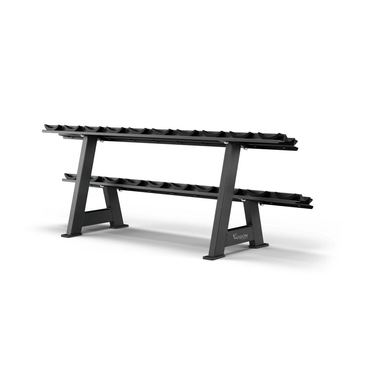 Vision Fitness - Rack à haltères "Saddle" 10 paires FW510