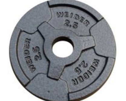 Weider - Standard Weight Plate - 2.5 lbs