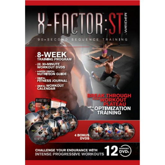 Weider - X-Factor: ST DVD Training Kit