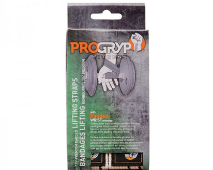 PRO-4 1 1/2" COTTON LIFTING STRAPS - RED Strength & Conditioning Canada.