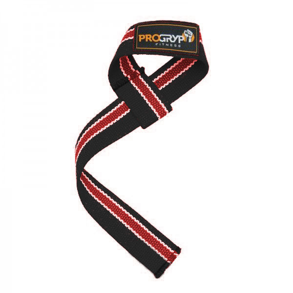 PRO-4 1 1/2" COTTON LIFTING STRAPS - BLACK Strength & Conditioning Canada.