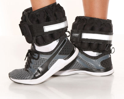 Adjustable Ankle Weights - 10lb Pair -  Element Fitness Fitness Accessories Canada.
