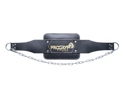 PRO-19 100% LEATHER PADDED DIPPING BELT Strength & Conditioning Canada.