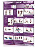 Poster- Resistance Tubing - Shoulders / Rotator Cuff & Core Fitness Accessories Canada.